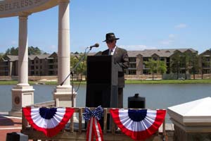 Master of Ceremony William Page (Major General, US Army, Ret)